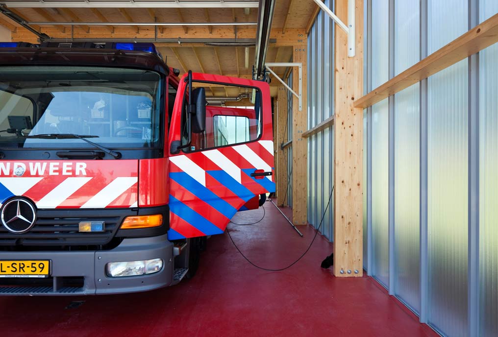 Verfijning Besmettelijk Prominent Brandweerpost Houten - Jeanne Dekkers Architectuur